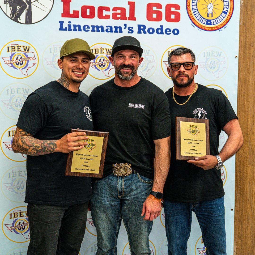 High Voltage Industries Proudly Sponsors Sturgeon Electric California/IBEW Local 47 Rodeo Team at the 2025 IBEW Local 66 Lineman’s Rodeo - High Voltage Industries