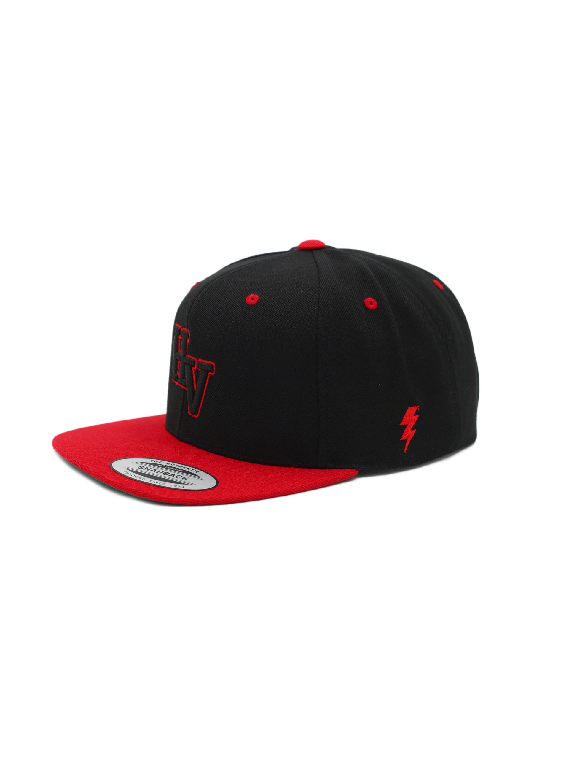 League Classic Snapback (Red/Black)