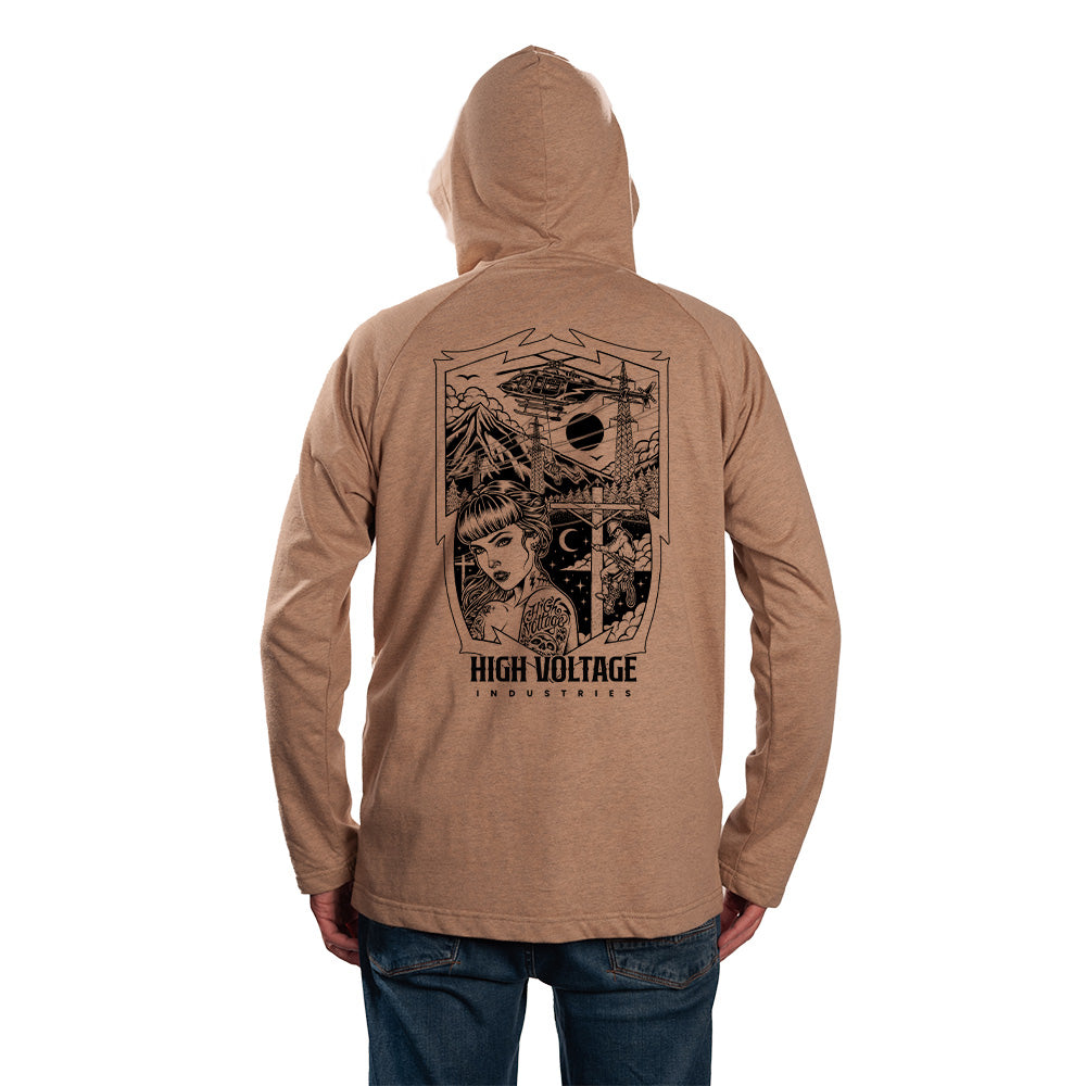 High Voltage Lightweight FR Hoodie Dreamer - High Voltage Industries