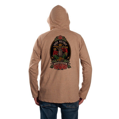 High Voltage Lightweight FR Hoodie Skeleton Crew - High Voltage Industries