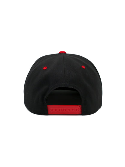 League Classic Snapback (Red/Black)