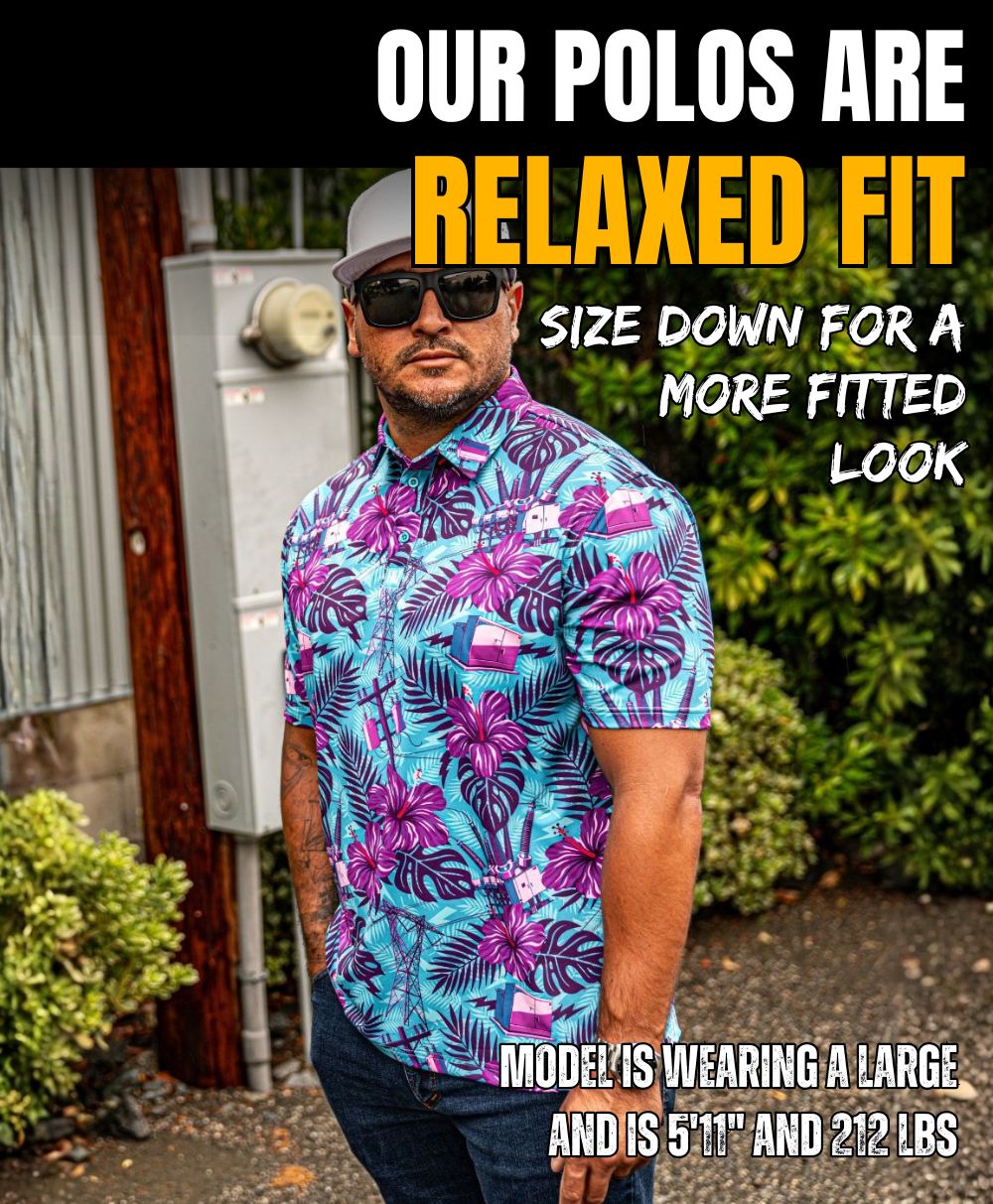 The Islander Polo (Aqua)