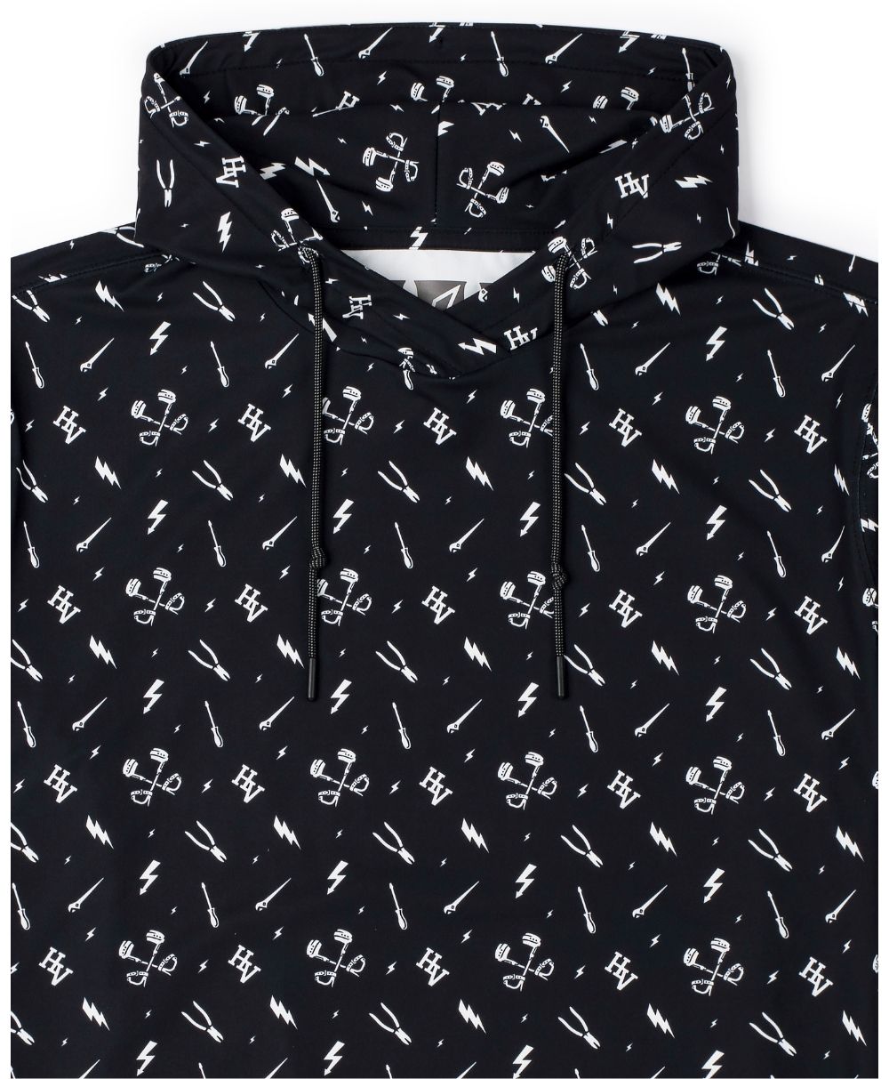 The Not OSHA Approved Performance Hoodie - Essentials (Black)