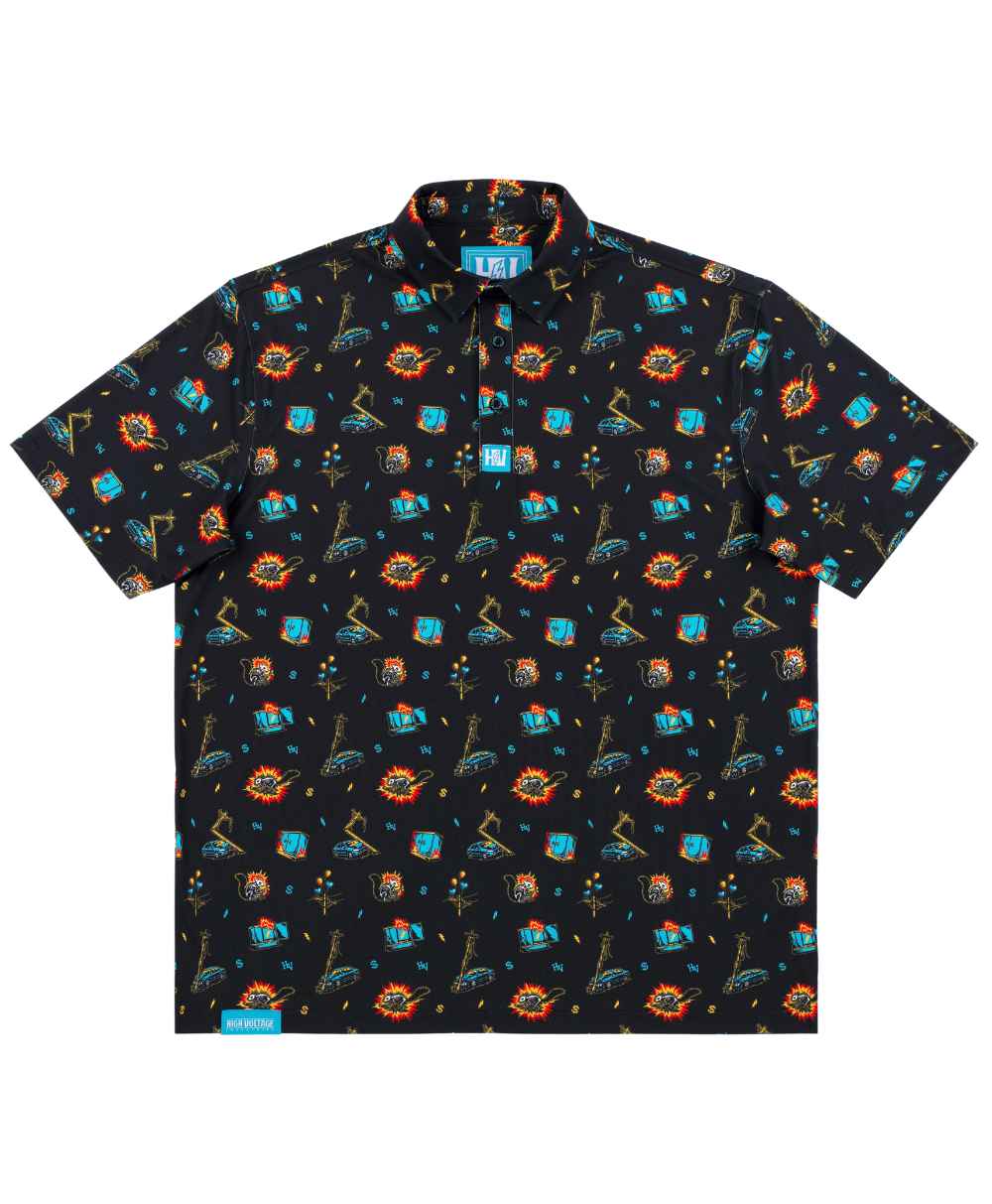 Overtime Polo (Black)