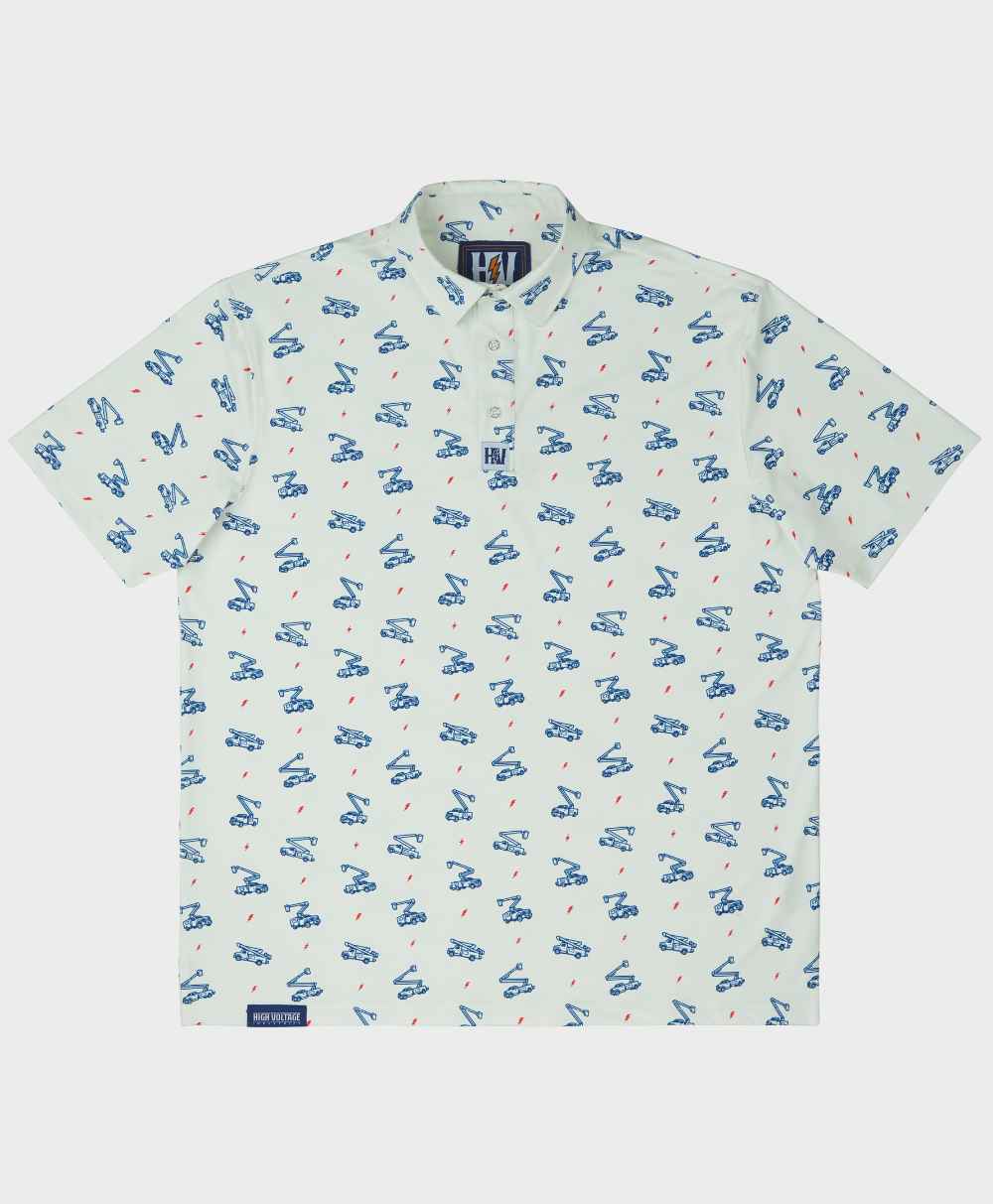 Bucket Truck Polo (White)
