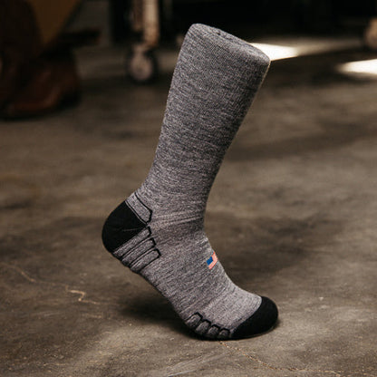 Camel City Mill Boot Wool Work Sock