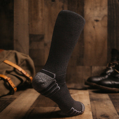 Camel City Mill Boot Wool Work Sock