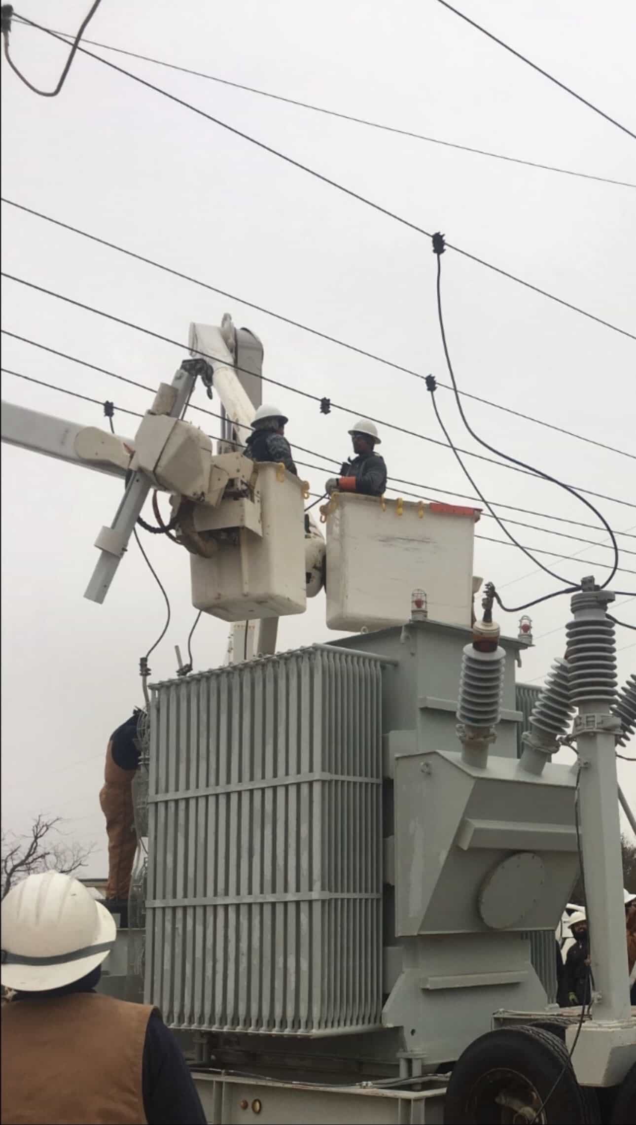ude Jolma in the office at D’s Electrical, overseeing project schedules and operations.
