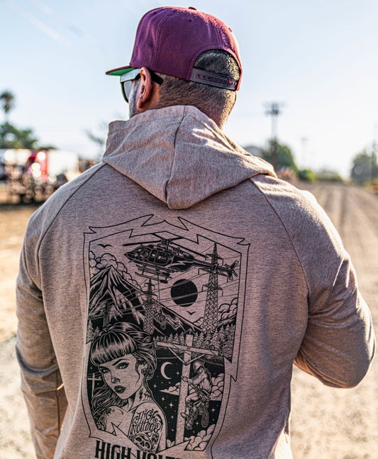 High Voltage Lightweight FR Hoodie Dreamer - High Voltage Industries