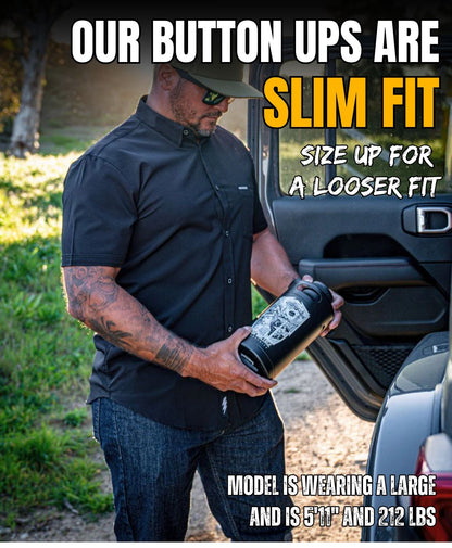 The Foreman Button Up (Black)