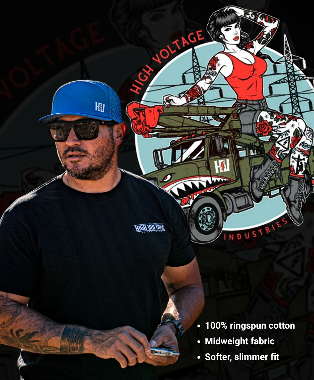 Fury Tee - Made in USA - High Voltage Industries