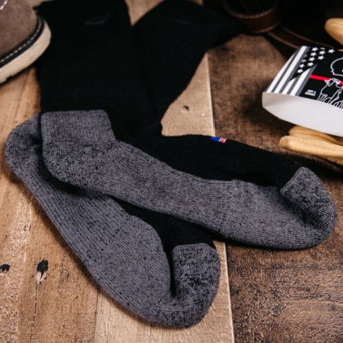 Camel City Mill Heavyweight Boot Wool Work Sock