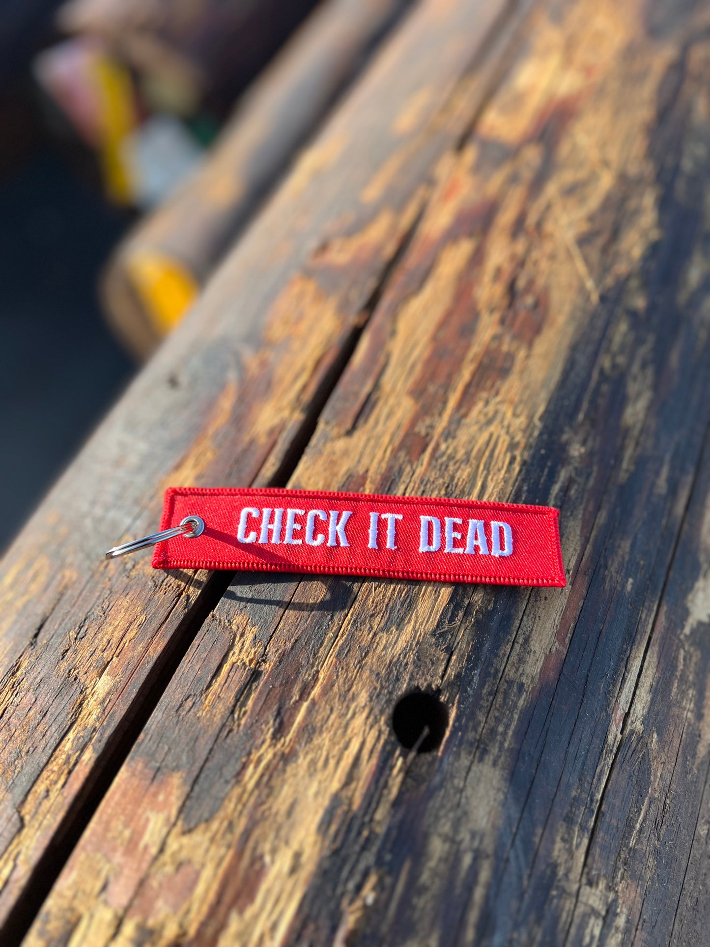 Check it Dead Keychain