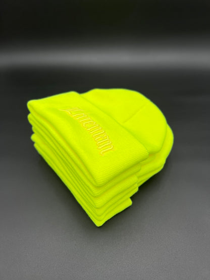 Hi Vis OG Lineman Beanie (Made in USA)