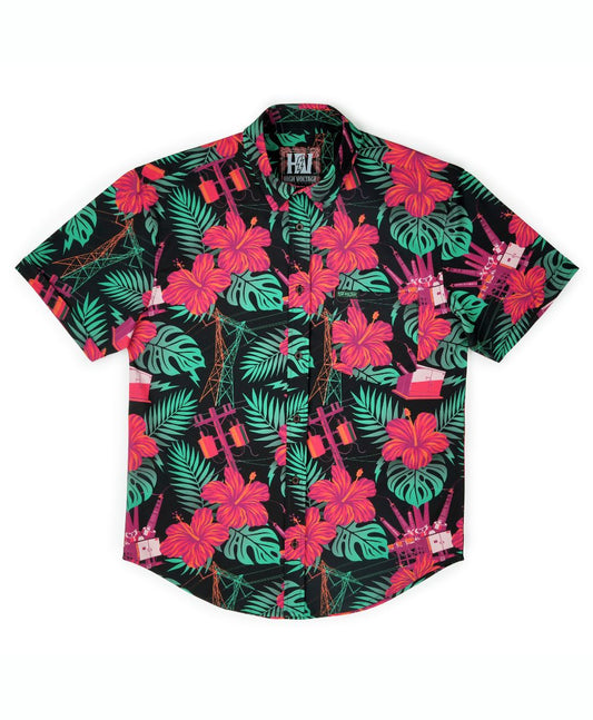 The Islander Button Up (Neon)