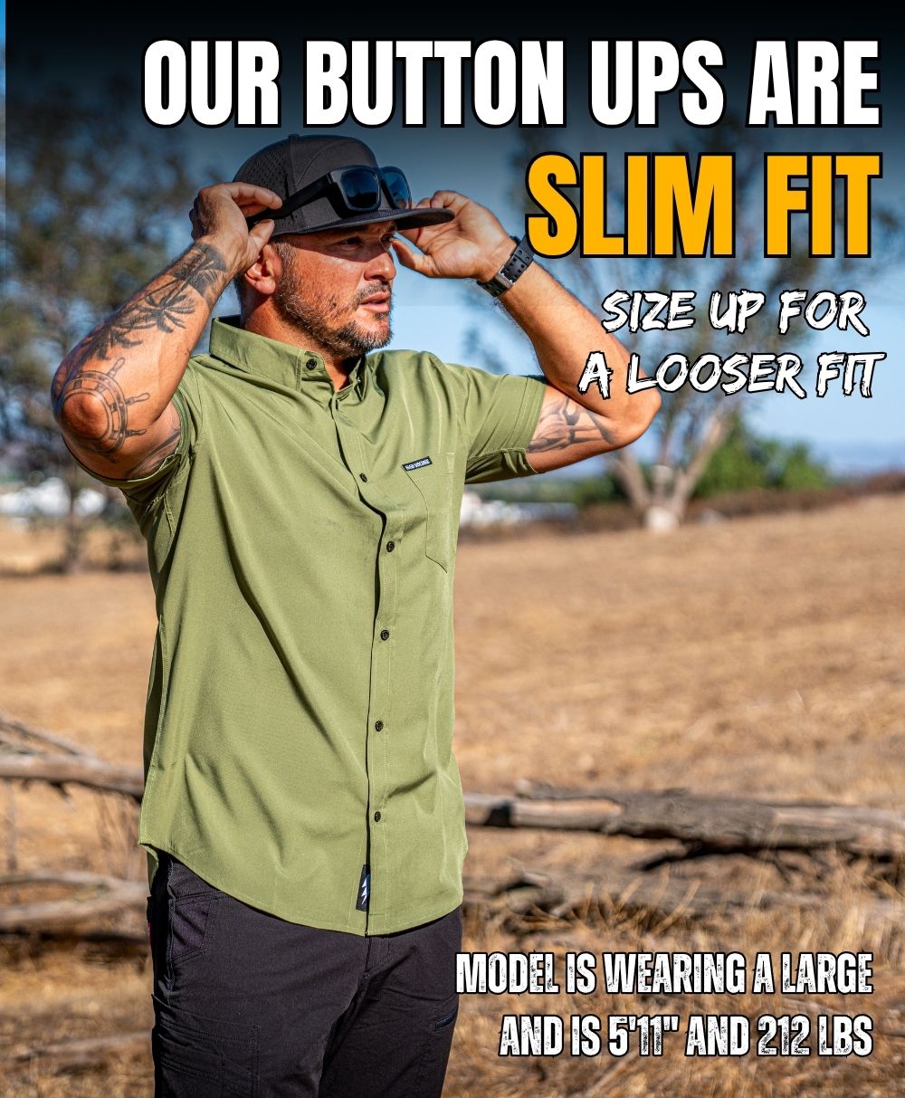 The Foreman Button Up (Olive)