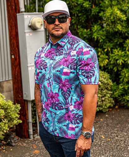 The Islander Polo (Aqua)