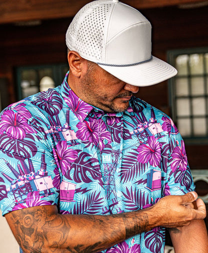 The Islander Polo (Aqua)