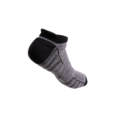 Camel City Mill No-Show Wool Work Sock - High Voltage Industries