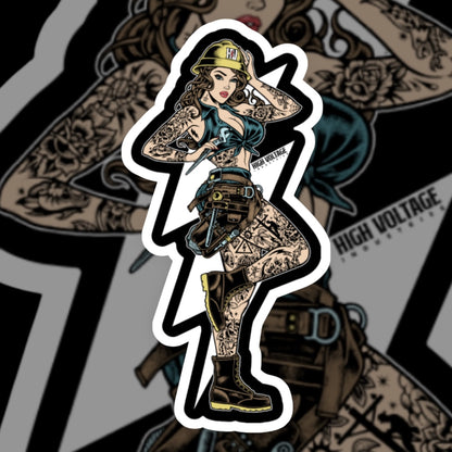 HV Vixen Sticker