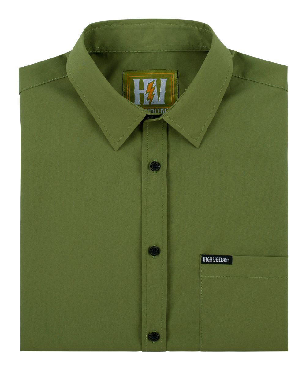 The Foreman Button Up (Olive)