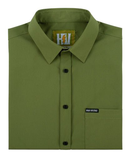 The Foreman Button Up (Olive)