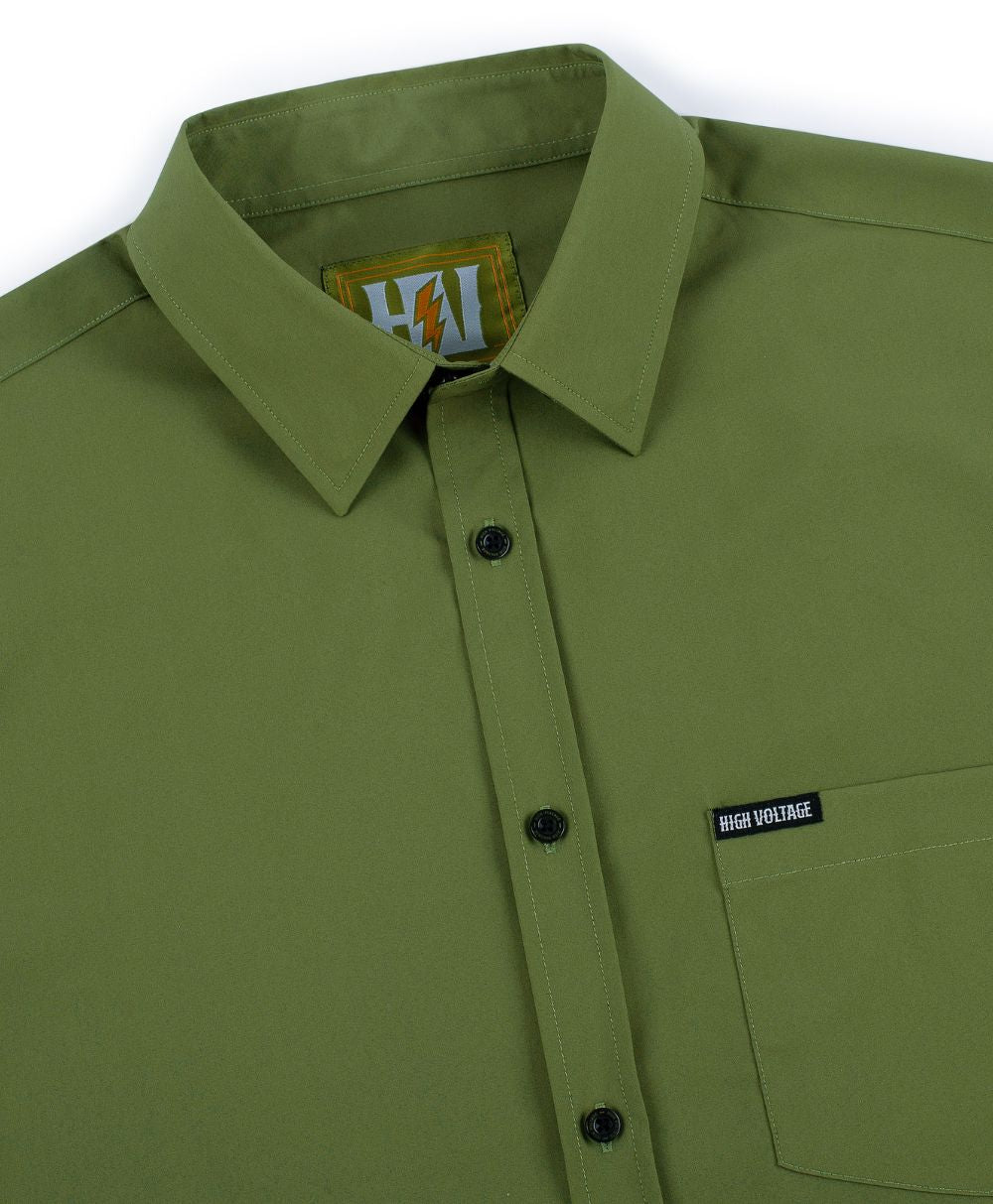 The Foreman Button Up (Olive)