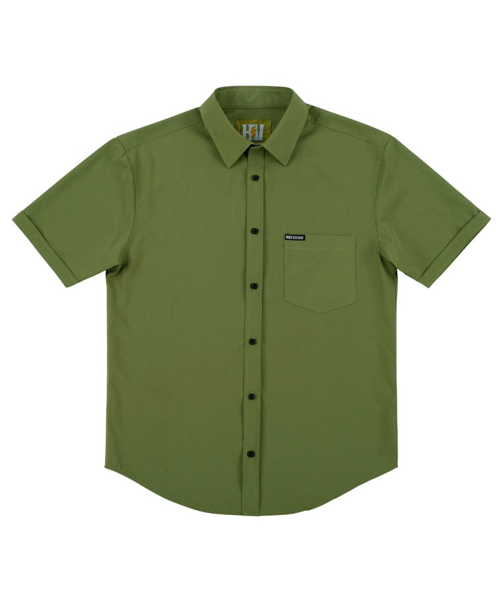 The Foreman Button Up (Olive)