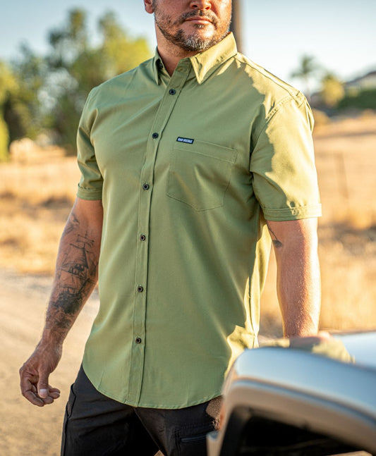 The Foreman Button Up (Olive)