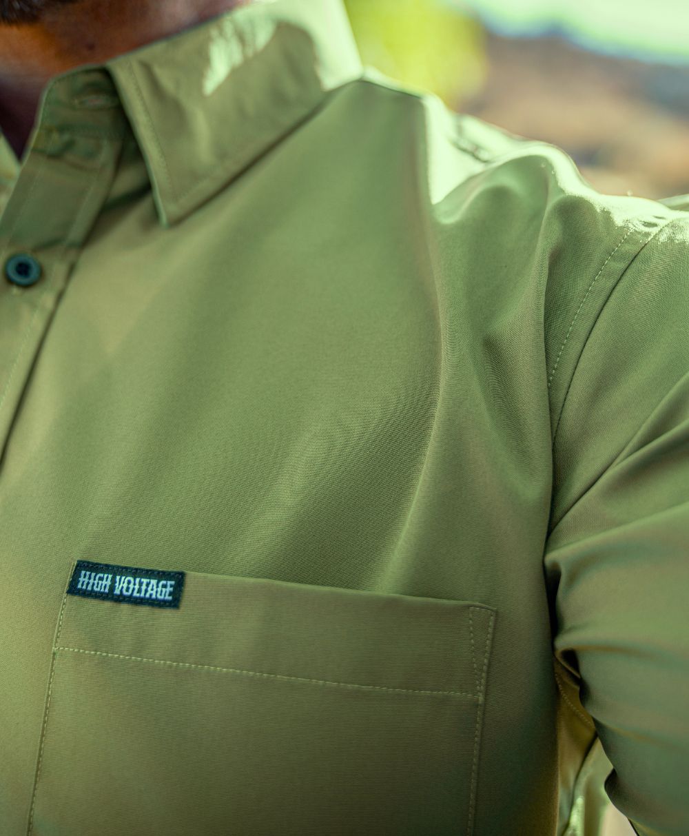 The Foreman Button Up (Olive)
