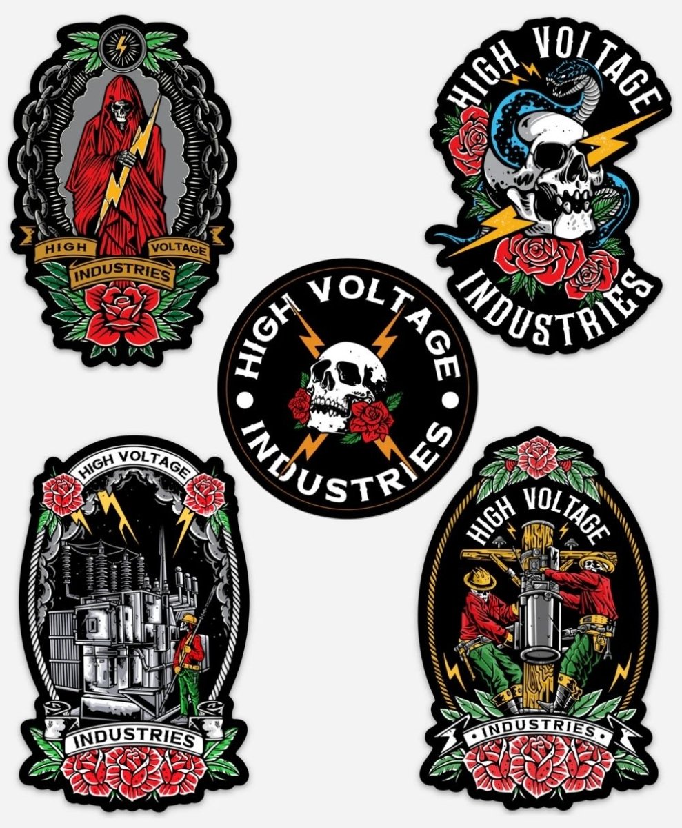 Immortal Sticker Pack (5 stickers) - High Voltage Industries