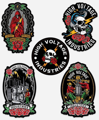 Immortal Sticker Pack (5 stickers) - High Voltage Industries