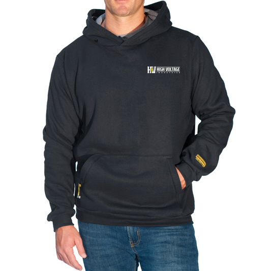 HVI x Benchmark FR - FR Pullover Black Hooded Sweatshirt