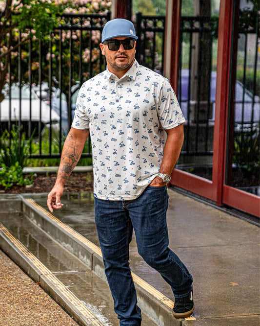 Bucket Truck Polo (White)