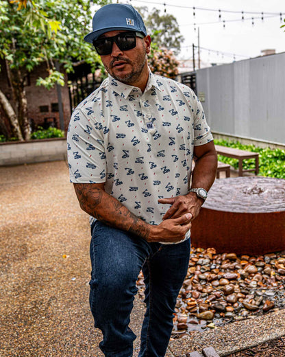 Bucket Truck Polo (White)