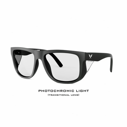 Co Eyewear - A Phase Z87+ Matte Black Photochromic - High Voltage Industries