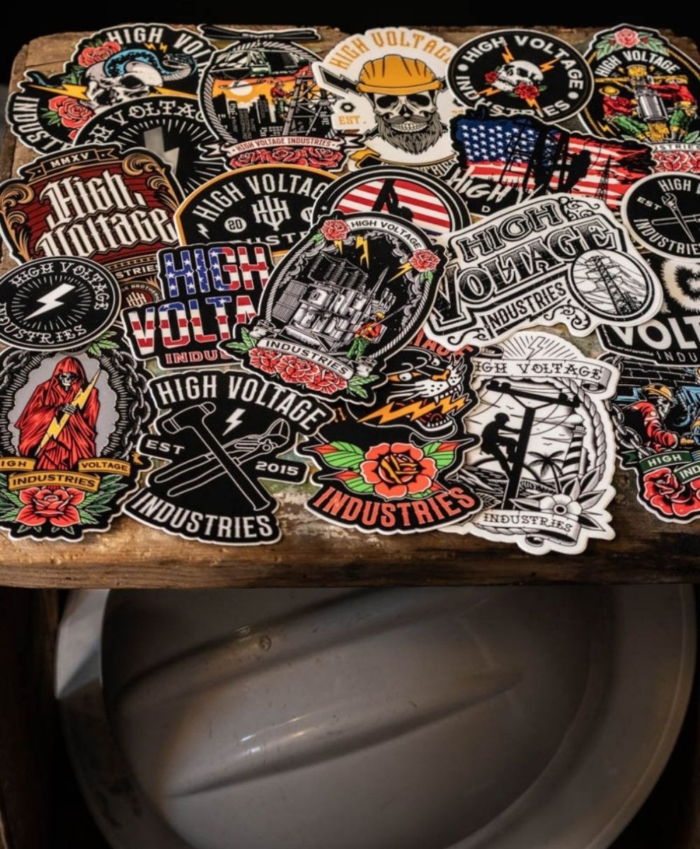 Immortal Sticker Pack (5 stickers) - High Voltage Industries