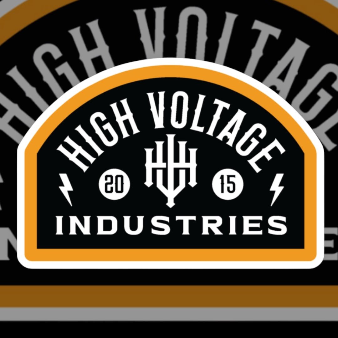 Badge Sticker - High Voltage Industries