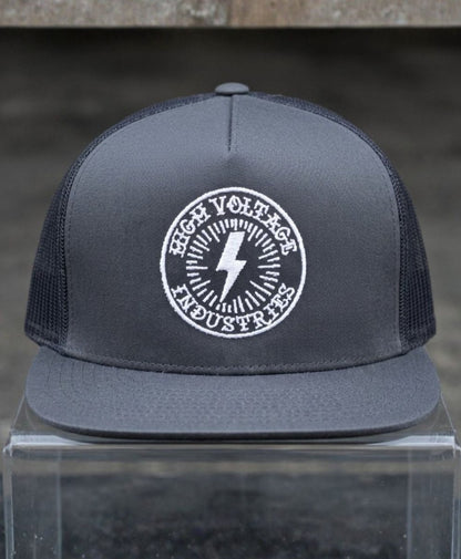 Bolt Charcoal Trucker - High Voltage Industries