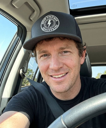 Bolt Charcoal Trucker - High Voltage Industries