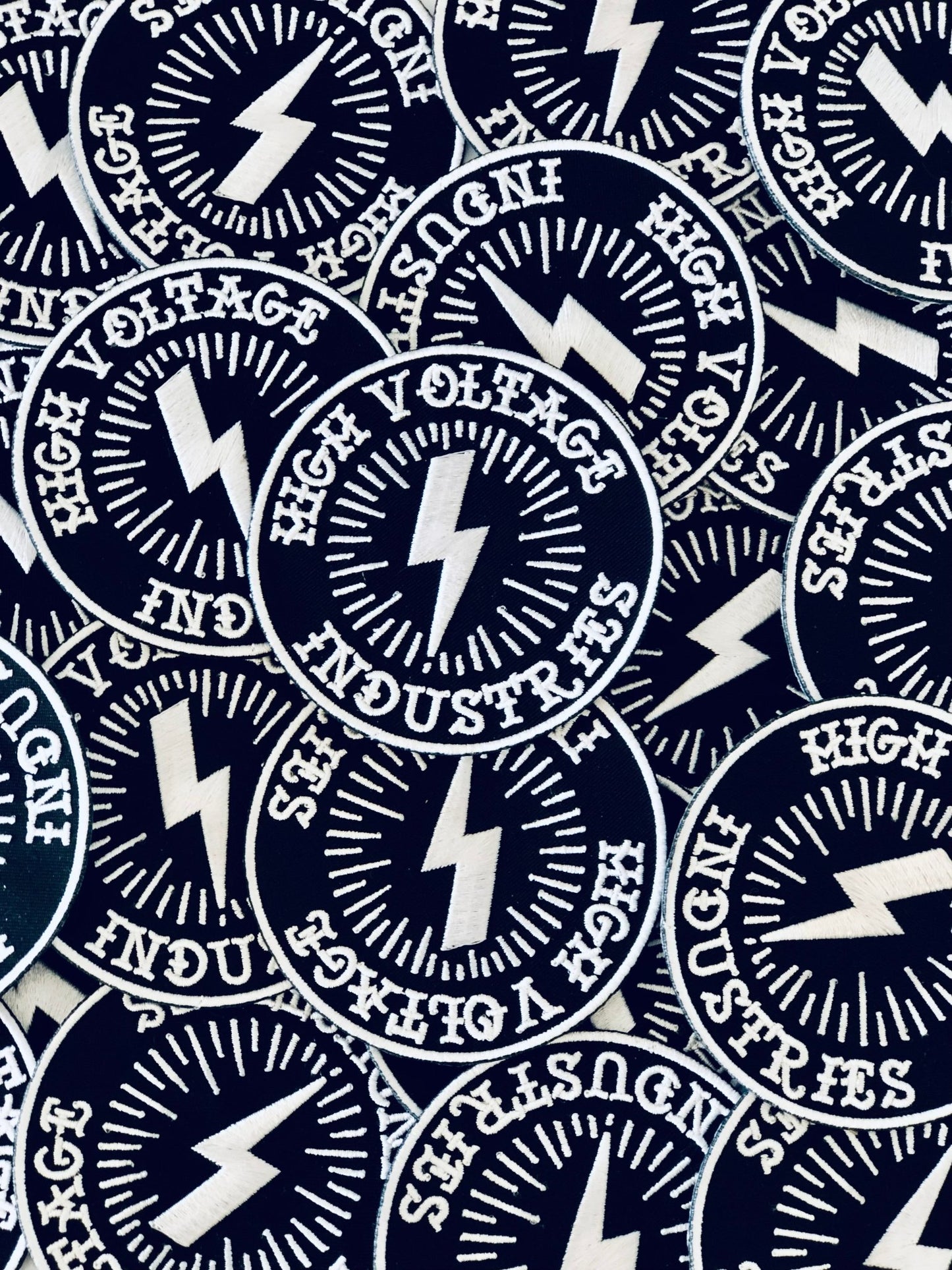 Bolt Logo Patch - High Voltage Industries