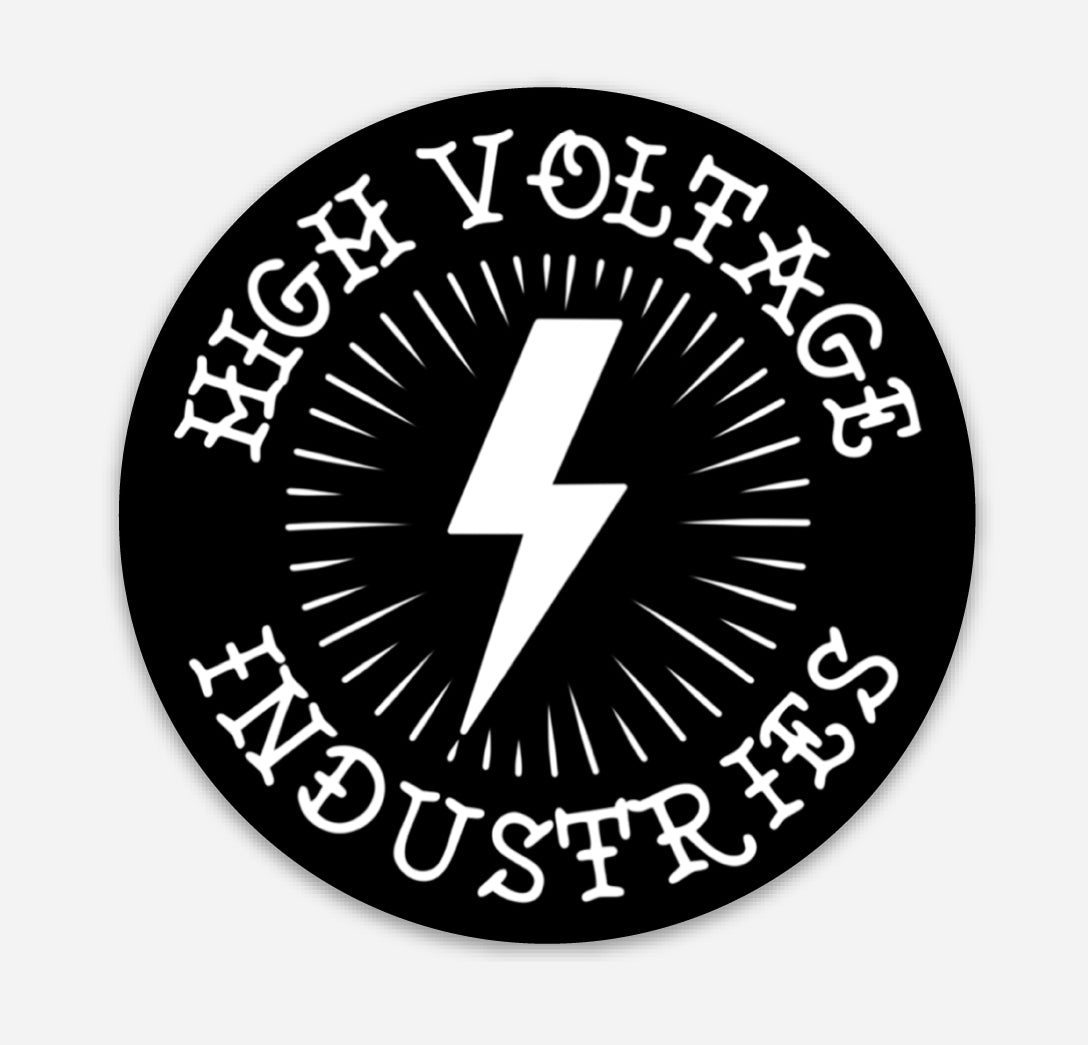 Bolt Sticker - High Voltage Industries