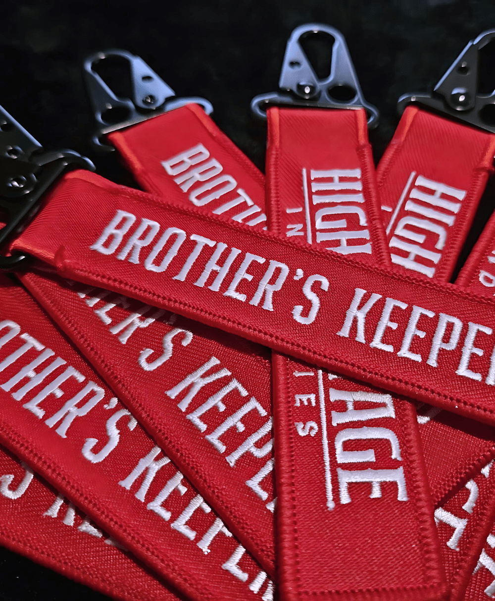 Brother's Keeper Keychain - High Voltage Industries