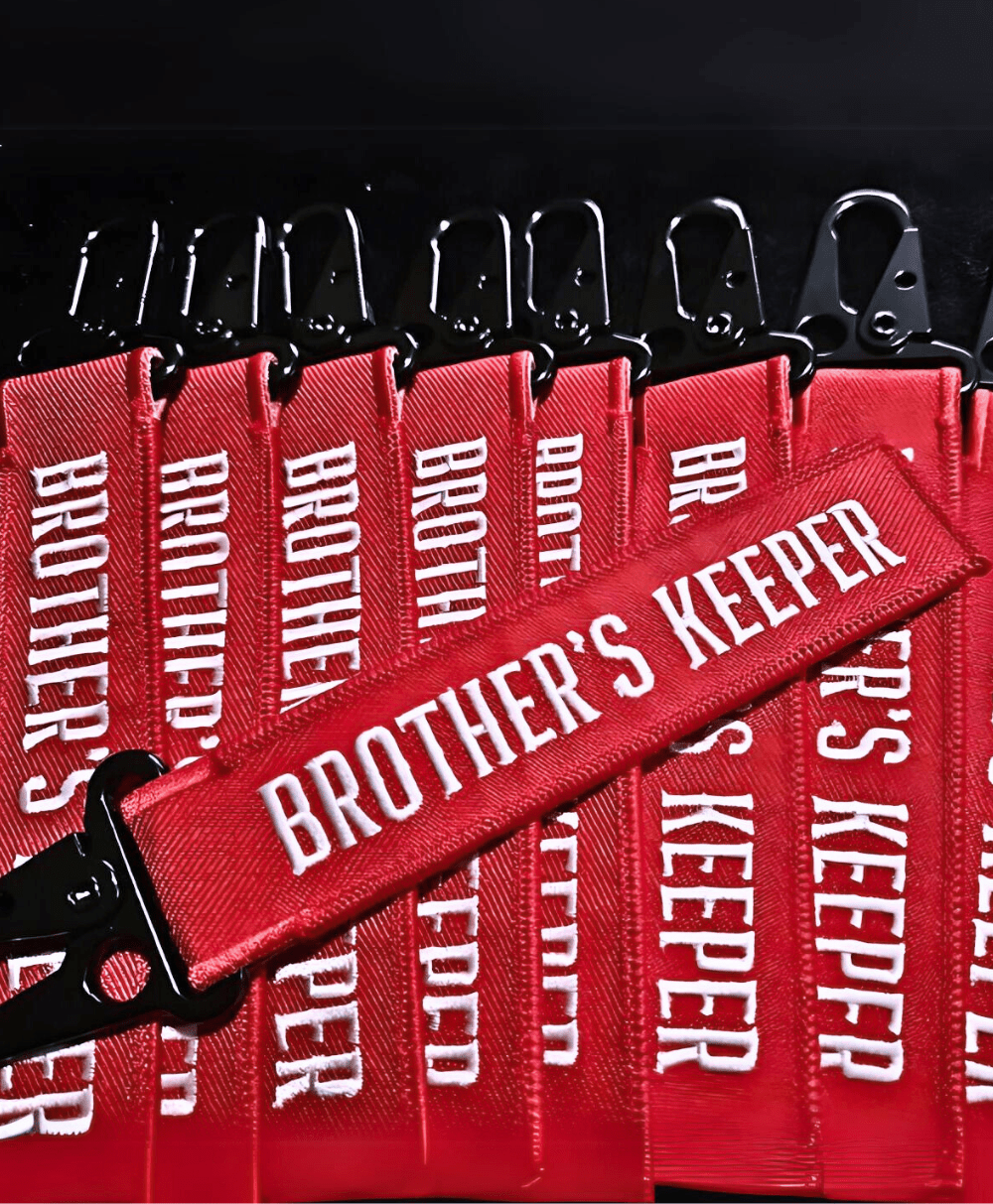 Brother's Keeper Keychain - High Voltage Industries