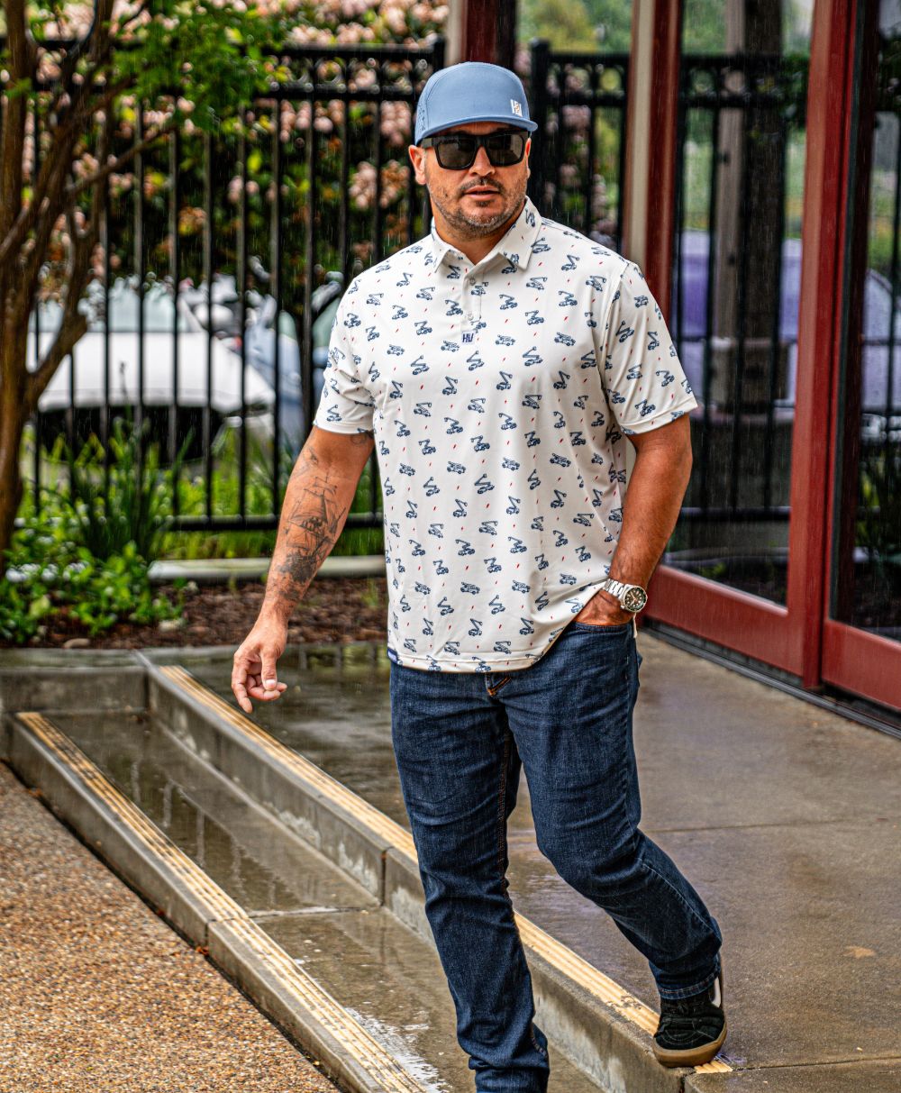 Bucket Truck Polo (White)