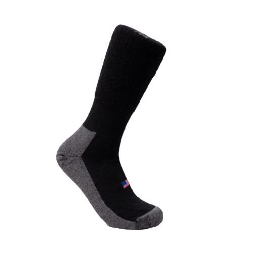 Camel City Mill Heavyweight Boot Wool Work Sock - High Voltage Industries