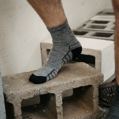 Camel City Mill Ankle Wool Work Sock - High Voltage Industries