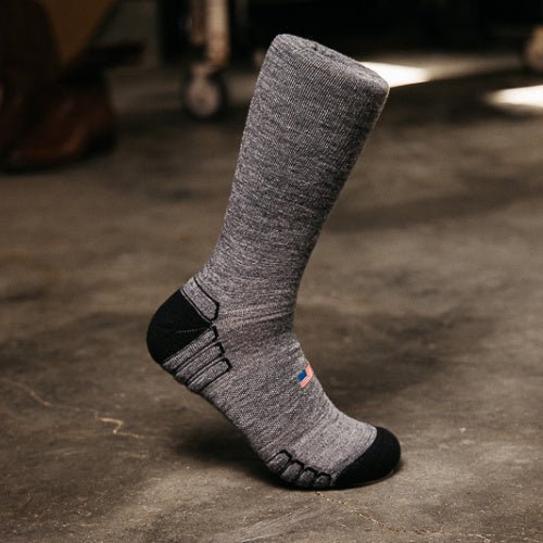 Camel City Mill Boot Wool Work Sock - High Voltage Industries