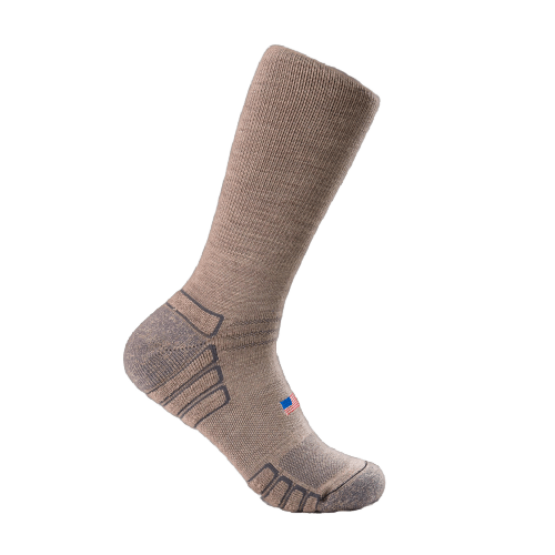 Camel City Mill Boot Wool Work Sock - High Voltage Industries