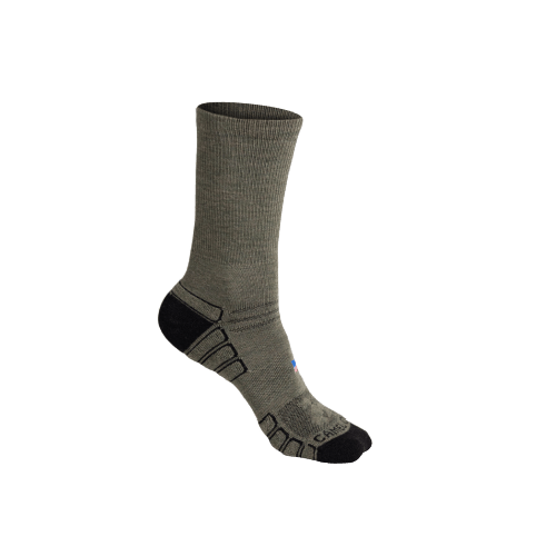 Camel City Mill Crew Wool Work Sock - High Voltage Industries